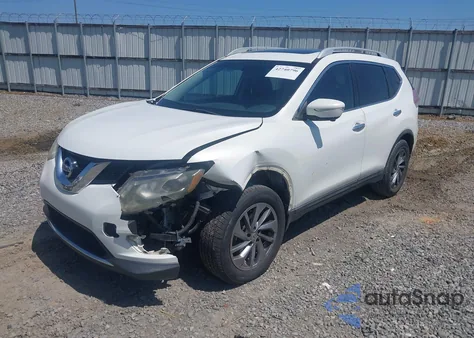 2014 Nissan Rogue Sl from USA, damaged, VIN 5N1AT2MT7EC856523